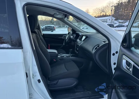 2020 Nissan Pathfinder Sv 4Wd из США, поврежденный, VIN 5N1DR2BM0LC599984